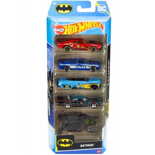 Set 5 Hot Wheels Batman (hly68)