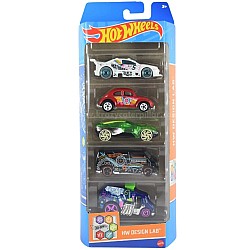 Set 5 Hot Wheels Hw Design Lab (hly72)