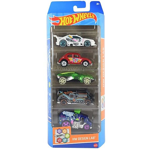 Set 5 Hot Wheels Hw Design Lab (hly72)