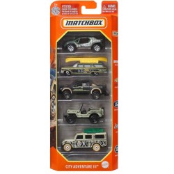 Set 5 Matchbox V (c1817) (random)