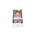 Doll Tiny Treasure Brown Hair & Purple Tutu Dress (30140) Doll Tiny Treasure Brown Hair & Purple Tutu Dress (30140)