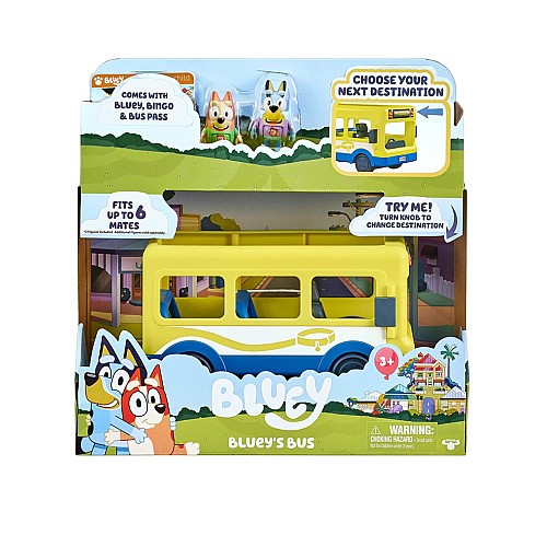 Set Bluey School Bus Friends Theme (90178)
