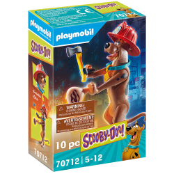 Playmobil R Scooby Doo Collectible Firefighter 70712