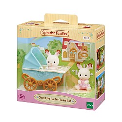 Sylvanian Families Chocolate Rabbit Twins Set 5432