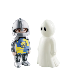 Playmobil R 1.2.3 Knight With Ghost 70128