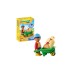 Playmobil R 1.2.3 Construction Worker With Wheelbarrow 70409