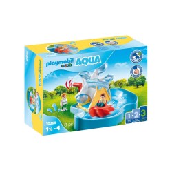 Set Playmobil(r) 1.2.3 Aqua Water Wheel Carousel (70268)