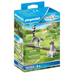 Playmobil R Family Fun Lemurs 70355