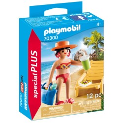 Playmobil R Special Plus Sunbather With Lounge Chair 70300