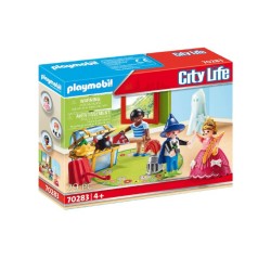 Set Playmobil(r) City Life Children With Costumees (70283)