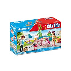 Set Playmobil(r) City Life Coffee Break (70593)