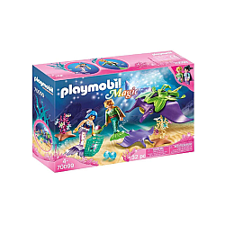 Set Playmobil(r) Magic Pearl Collectors With Manta Ray (70099)