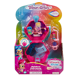 Set Fisher-price Shimmer Shine Teenie Genies Rainbow Zahramay On-the-go (fhn38)