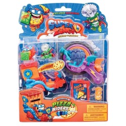 Set Superzings Rivals Of Kaboom Mission 3 Pizza Riders (1013-61218)