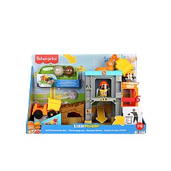 Set Fisher-price Little People Load Up Conctruction Site (hcj64)