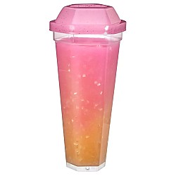 Play-Doh Play-doh Crystal Crunch Hot Pink Orange Can (f5162)