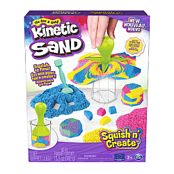 Set Play-Doh Kinetic Sand Squish'n Create (6065527)