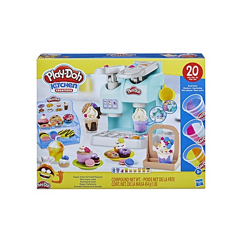 Set Play-Doh Play-doh Super Colorful Cafe (f5836)