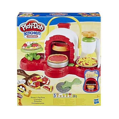 Set Play-Doh Play-doh: Kitchen Creations Stamp'n Top Pizza (e4576eu4)
