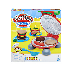 Set Play-doh Kitchen Creations Burger Barbecue (b5521)