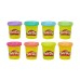 Set Play-Doh Play-doh Neon Non Toxic 8 Colours Cans (e5063eu40)