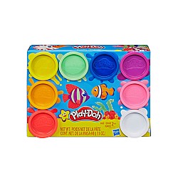 Set Play-Doh Play-doh Rainbow Non Toxic 8 Colours Cans (e5062eu40)