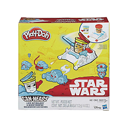 Set Play-doh Star Wars Can-heads Luke Skywalker Snowtrooper (b2918)