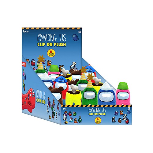 Plus Clip On Among Us Characters 13cm Random (s2) (au7204)