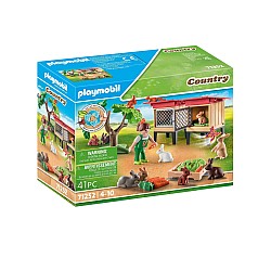 Set Playmobil Rabbit Hutch (71252)