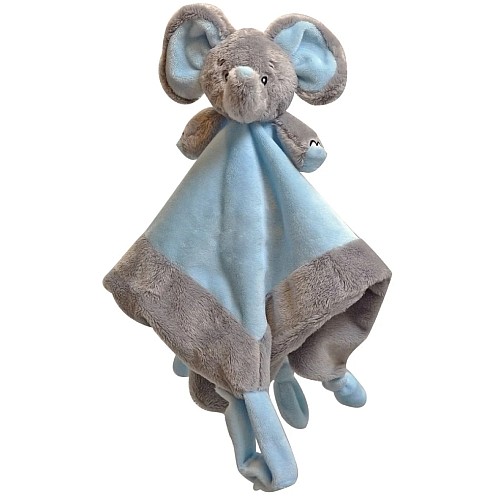 Plus My Teddy Comforter Blue Elephant (28-febk)