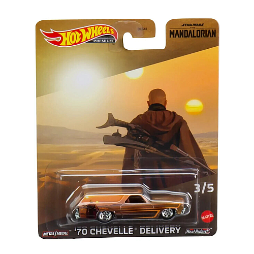 Hot Wheels Premium Disney Star Wars The Mandalorian 70 Chevelle Delivery (hkd04)