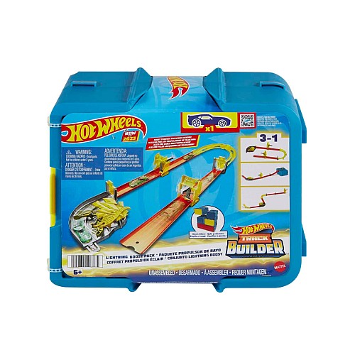 Set Hot Wheels Track Builder Lightning Boost (hmc03)