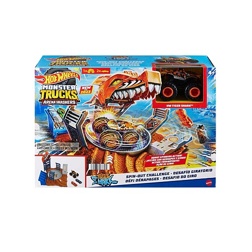 Set Hot Wheels Monster Trucks Arena Smashers -spin-out Challenge (hnb93)