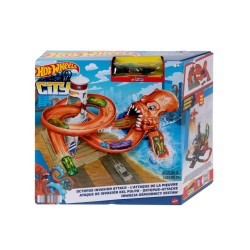 Set Hot Wheels City Octopus Invasion Attack (hdr31)