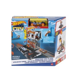 Set Hot Wheels City Downtown Tune Up Shop (hdr25)