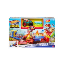 Set Hot Wheels Monster Trucks Blast Station (hfb12)