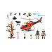 Set Playmobil Fire Rescue Helicopter (71195)