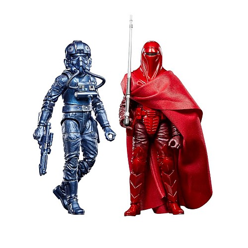 Star Wars Emperor's Royal Guard & Tie Fighter Pilot 15cm