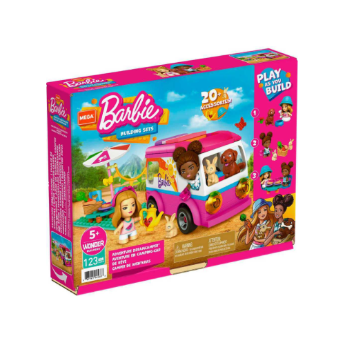 Set Mega Barbie Building Sets Adventure Dreamcamper (gwr35)