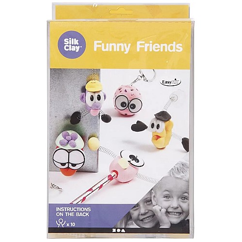Set Play-Doh Silk Clay Funny Friends (100680)