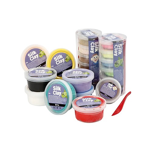 Set Play-Doh 22 s Silk Clay Assorted Colours (78817)