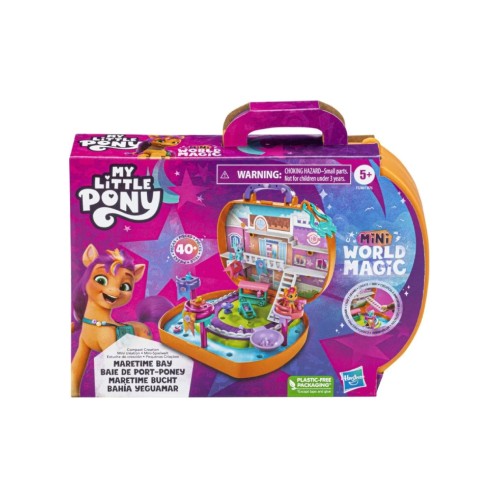 Set My Little Pony Mini World Magic Compact Creation Maretime Bay (f5248)