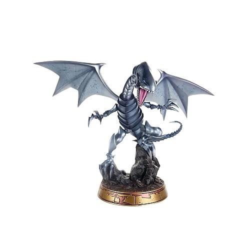 First4figures Yu Gi Oh Blue Eyes White Dragon Silver 35cm