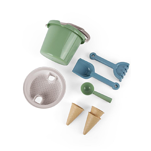 Set Bucket Dantoy Ice Cream Cones Green (4800)