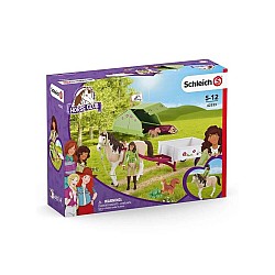 Set Schleich Horse Club Sarah's Camping (42533)