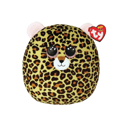 Plus Squish A Boos Livvie The Leopard 25cm (ty39321)