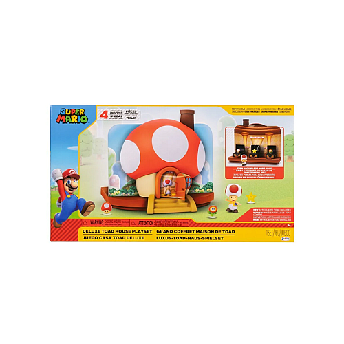 Set Super Mario Deluxe Toad House (413674)