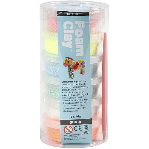 Set Foam Clay Glitter (78812)