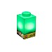 Lego Siliconee Brick Night Green Led Lego Siliconee Brick Night Green Led