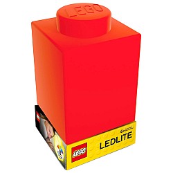 Lego Siliconee Brick Night Red Led